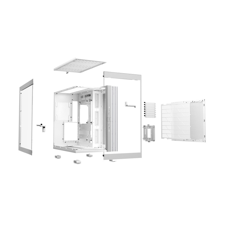 be quiet! LIGHT BASE 600 DX White Midi Tower Blanco image 5