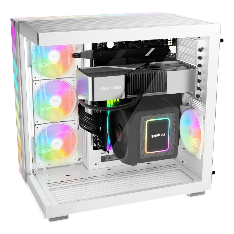 be quiet! LIGHT BASE 600 DX White Midi Tower Blanco image 6