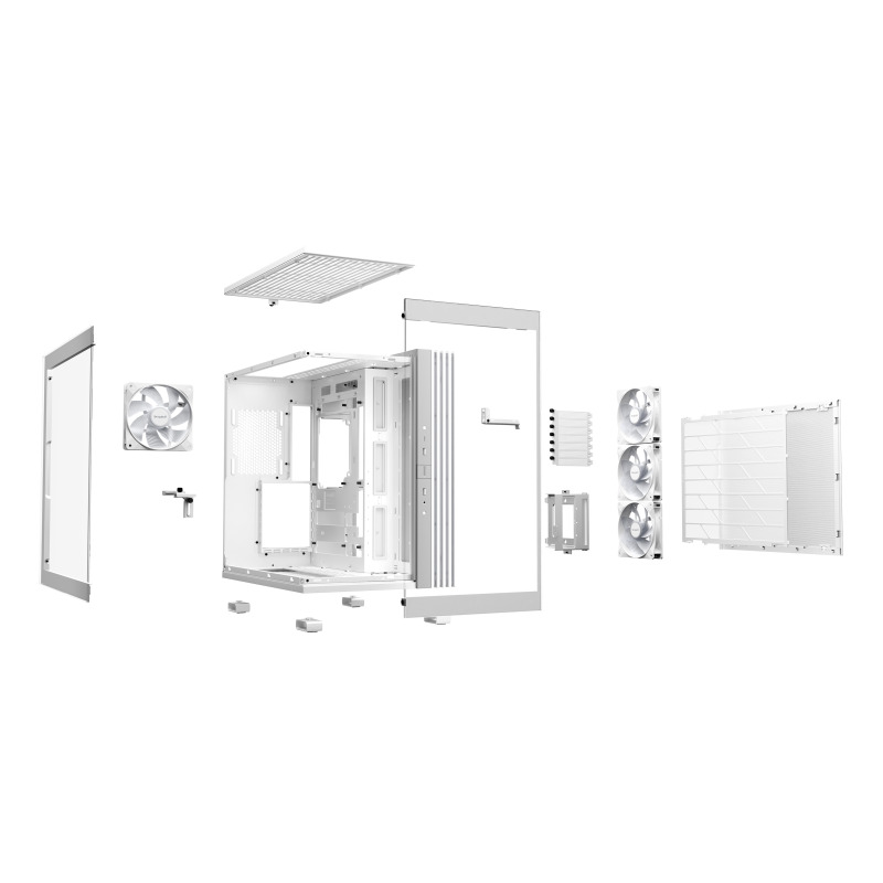 be quiet! LIGHT BASE 600 LX White Midi Tower Blanco image 4
