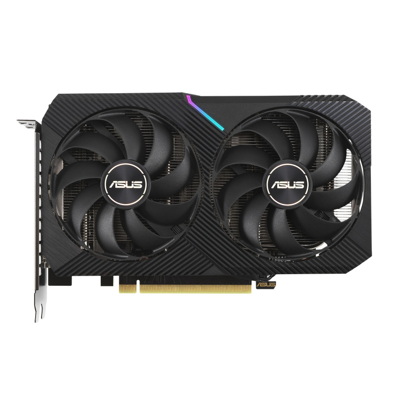 TARJETA DE VIDEO ASUS NVIDIA RTX3060/PCIE X16 4.0/12GB GDDR6/HDMI/3XDP/ESTANDAR/GAMA MEDIA