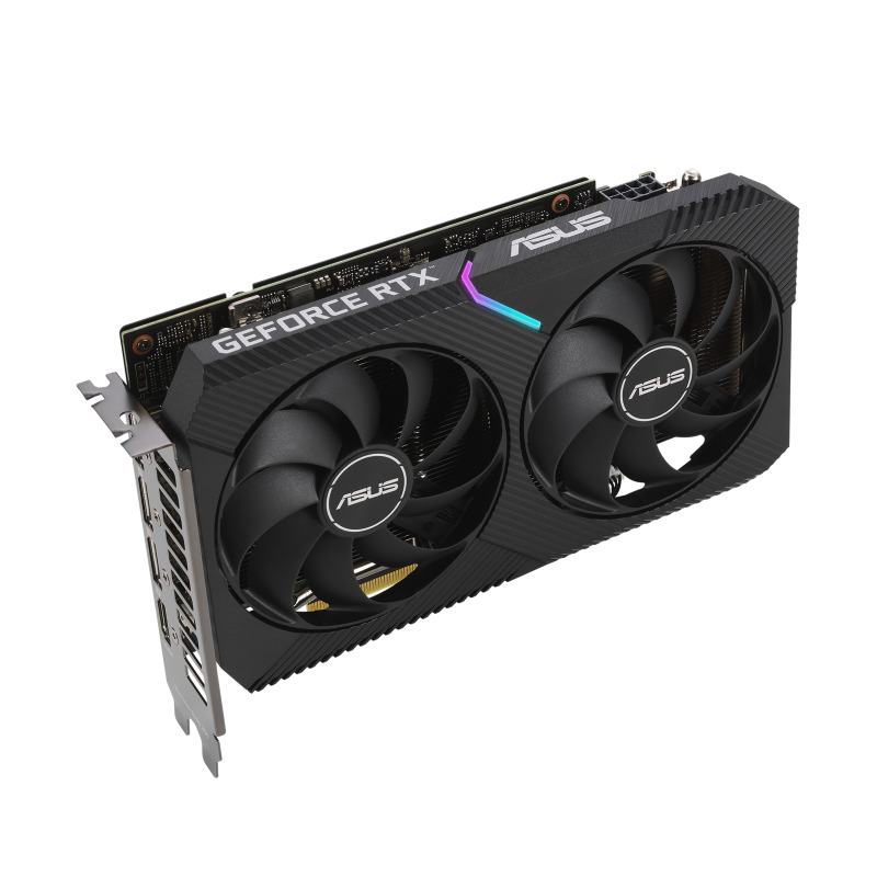 TARJETA DE VIDEO ASUS NVIDIA RTX3060/PCIE X16 4.0/12GB GDDR6/HDMI/3XDP/ESTANDAR/GAMA MEDIA image 8