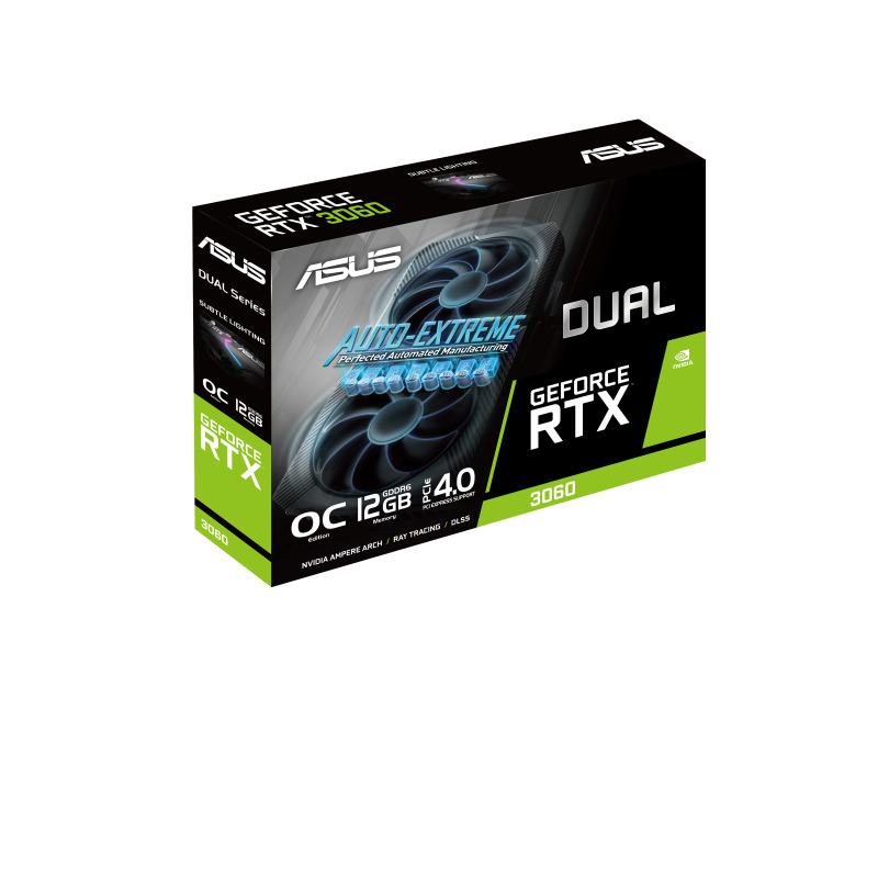 TARJETA DE VIDEO ASUS NVIDIA RTX3060/PCIE X16 4.0/12GB GDDR6/HDMI/3XDP/ESTANDAR/GAMA MEDIA image 16