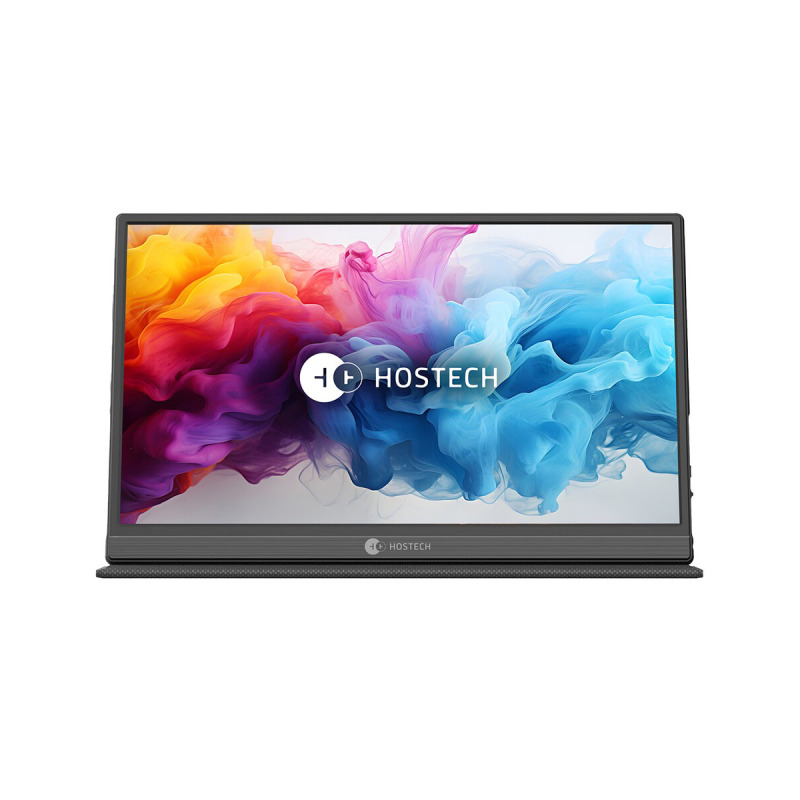 MONITOR PORTATIL STYLOS 15.6" (HTMOP1B) HOSTECH HT-500, FHD, 60 HZ, 1*MINI HDMI, NEGRO
