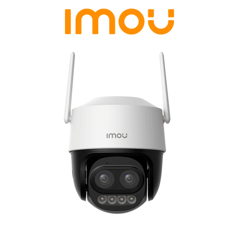 IMOU Cruiser Z (IPC-S7DN-5M0WEZ-imou)- Cámara IP PT Dual Wifi Full Color de 5MP/ Lente Fijo de 5 Megapíxeles/ IMOU Sense/ 56 Metros de Iluminación Nocturna/ Micrófono y Altavoz Integrados/ Audio Bidireccional #CONGIMOU1 #MCI1Q125