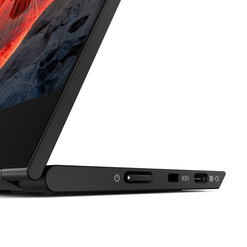 Lenovo ThinkVision M14t monitor de computadora 35.6 cm (14") 2240 x 1400 Pixeles 2.2K LED Pantalla táctil Negro image 10