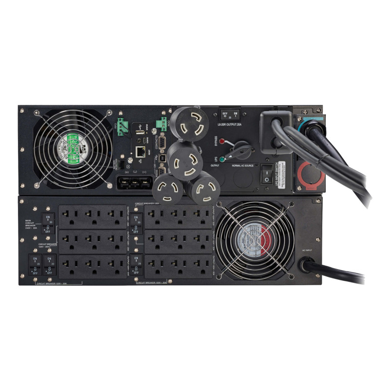 NO BREAK TRIPP LITE SU5000RTFMB UPS SMARTONLINE DE 5000 VA 4500 W 120/208 V EN LíNEA DE DOBLE CONVERSIóN CON TRANSFORMADOR REDUCTOR Y DER. - SALIDAS 5-20R/L6-20R/L6-30R, ENTRADA L6-30P image 2