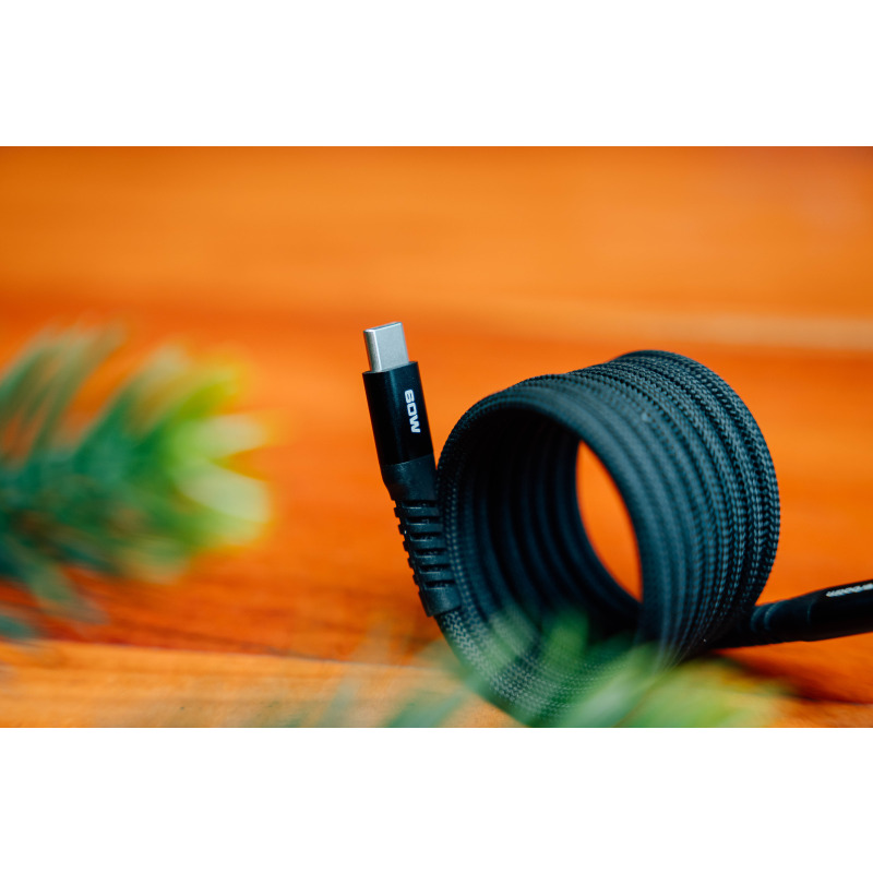 Cable magnetico Verbatim carga USB-C 60W color Negro de 120 cm image 5
