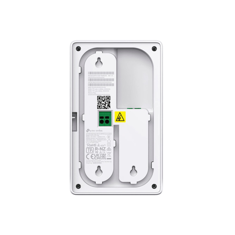 Punto de Acceso GPON Omada / WiFi 6 AX1800 / 1 puerto GPON / 1 Puerto FXS / 2 Puertos 10/100/1000 RJ45 / Mesh Omada / Configuración por Controlador o StandAlone / Para Montaje en Pared image 7