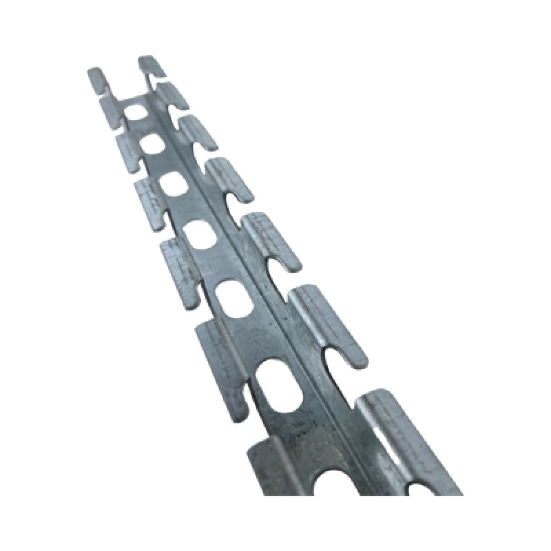 Sujetador Universal Profundo Multiusos Tramos de 3 metros de largo Con Acabado Electro Zinc Complemento Ideal Para la Instalación de Charola Tipo Malla