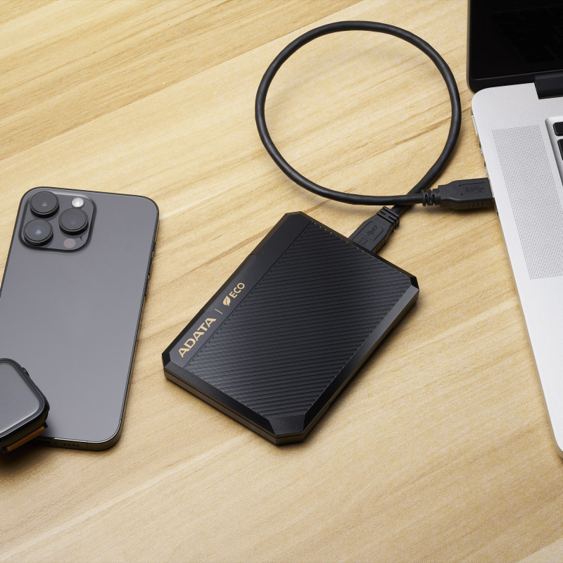 CARCASA ADATA EC600 PARA DISCOS DUROS/SSD 2.5 OULGADAS 7MM/9.5MM SATA3/USB3.2 NEGRO ECO CASE PC image 8