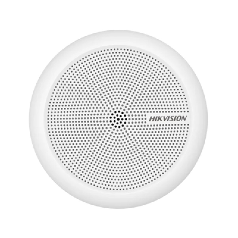 MICRFONO OMNIDIRECCIONAL 360 HIKVISION USO EN INTERIOR / PREAMPLIFICADO PARA CCTV / CANCELACIN DE RUIDO AMBIENTAL / USO EN TECHO - PARED - ESCRITORIO / ALCANCE DE 5 METROS