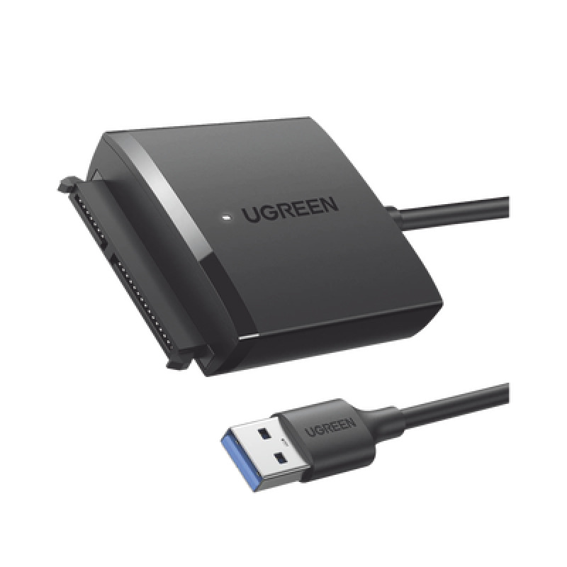 Adaptador USB 30 a SATA III | Compatible con Disco Duro HDD y SSD de 25 y 35 de hasta 12 TB | Velocidad USB 30 de hasta 5 Gbps | Alta Velocidad con UASP  TRIM | Cable de 50 cm image 2