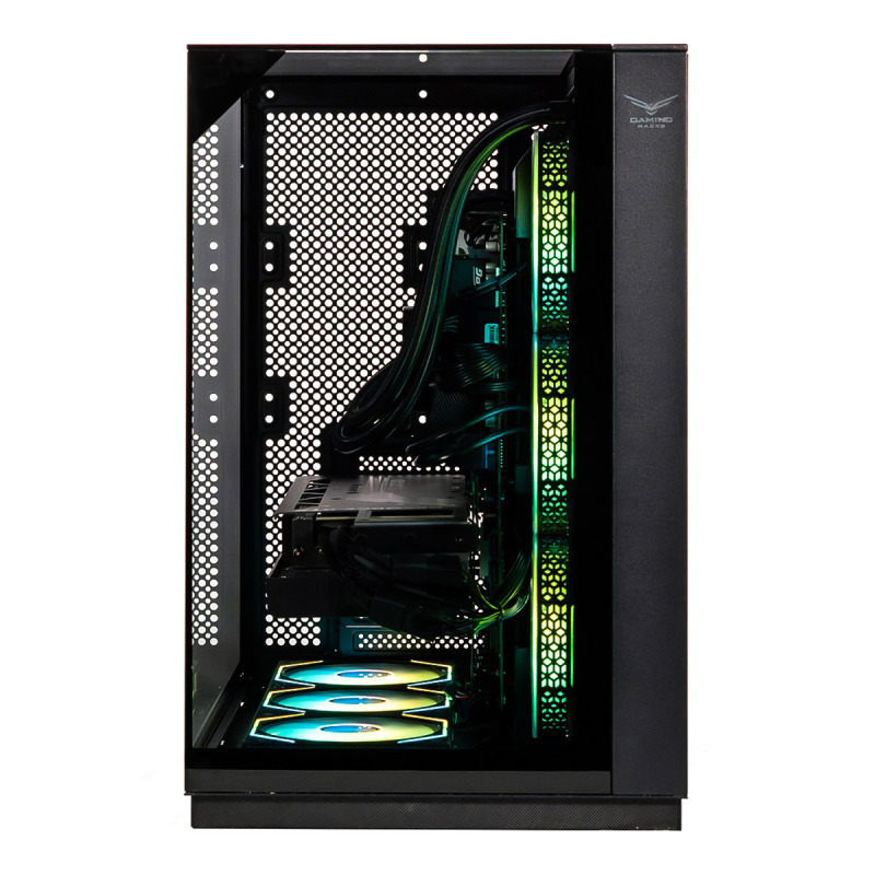 GABINETE NACEB (NA-0639) GAMER M-ATX, ITX, CRISTAL TEMPLADO / LATERAL, FRONTAL Y SUPERIOR, NEGRO image 3