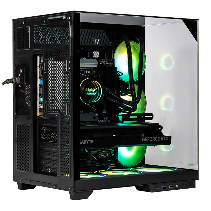 GABINETE NACEB (NA-0639) GAMER M-ATX, ITX, CRISTAL TEMPLADO / LATERAL, FRONTAL Y SUPERIOR, NEGRO image 6