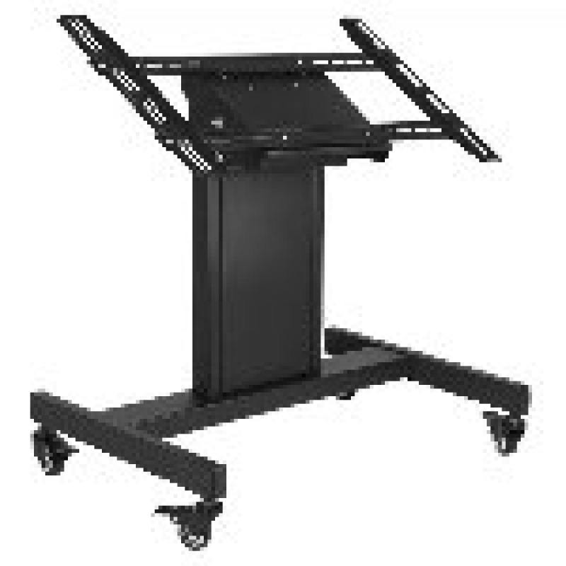 BRobotix 6001851 mueble o soporte para dispositivos multimedia Negro Universal Carrito multimedia image 2