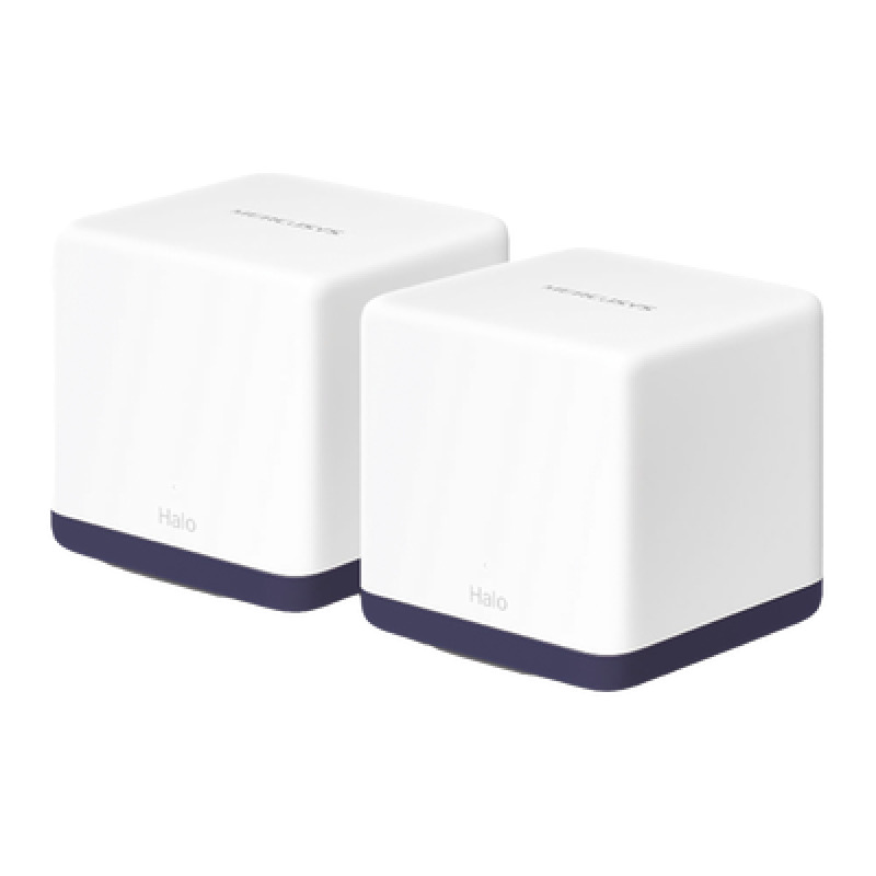 KIT de Sistema Inalámbrico H50G Mesh / Doble banda 24GHz y 5GHz AC 1900Mbps / 3 Puertos 10/100/1000 Mbps / Control vía App / Roaming Continuo