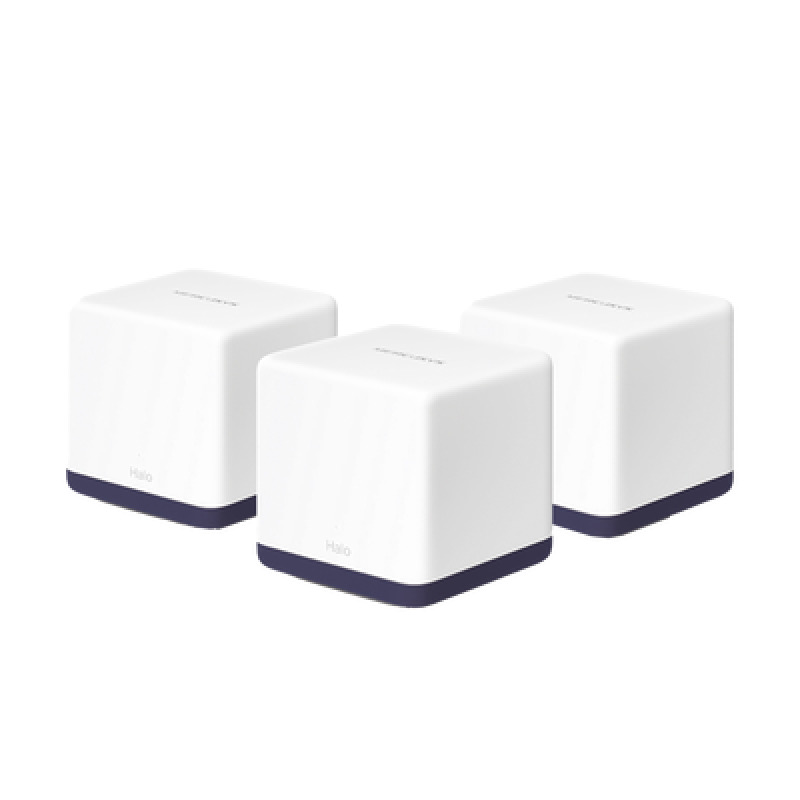 KIT de Sistema Inalámbrico H50G Mesh / Doble banda 24GHz y 5GHz AC 1900Mbps / 3 Puertos 10/100/1000 Mbps / Control vía App / Roaming Continuo