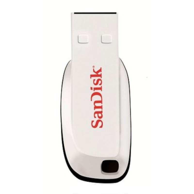 MEMORIA SANDISK 16GB USB 2.0 CRUZER BLADE Z50 BLANCO SDCZ50C-016G-B35W