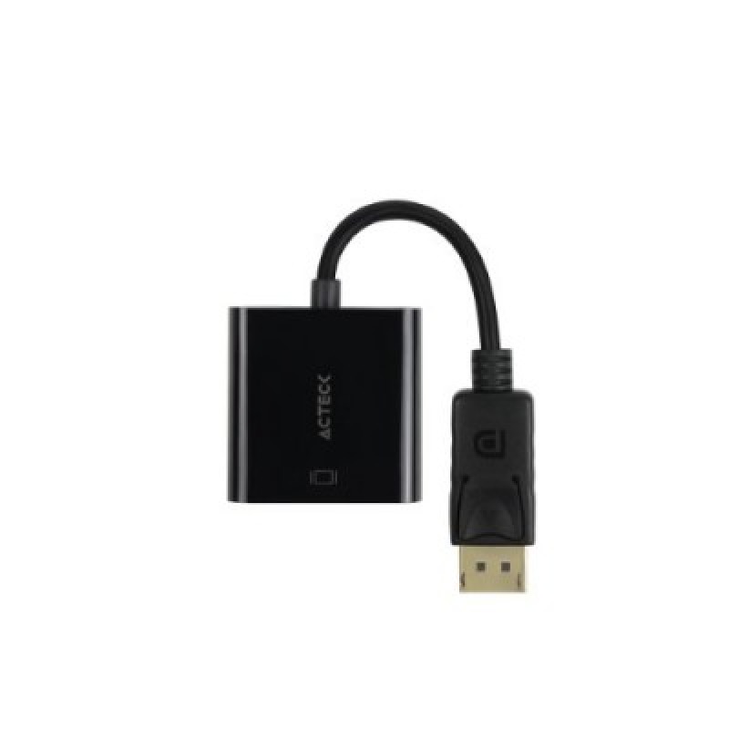 ADAPTADOR ACTECK SHIFT PLUS AH435 / DISPLAYPORT A HDMI / 4K / 20 CM / NEGRO / AC-934763 image 2