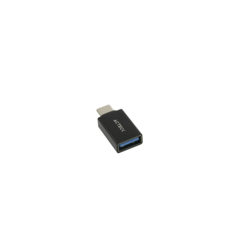 ADAPTADOR ACTECK SHIFT PLUS AU210 / USB A - USB C / GARANTIA 1 AÑO / NEGRO / AC-934817