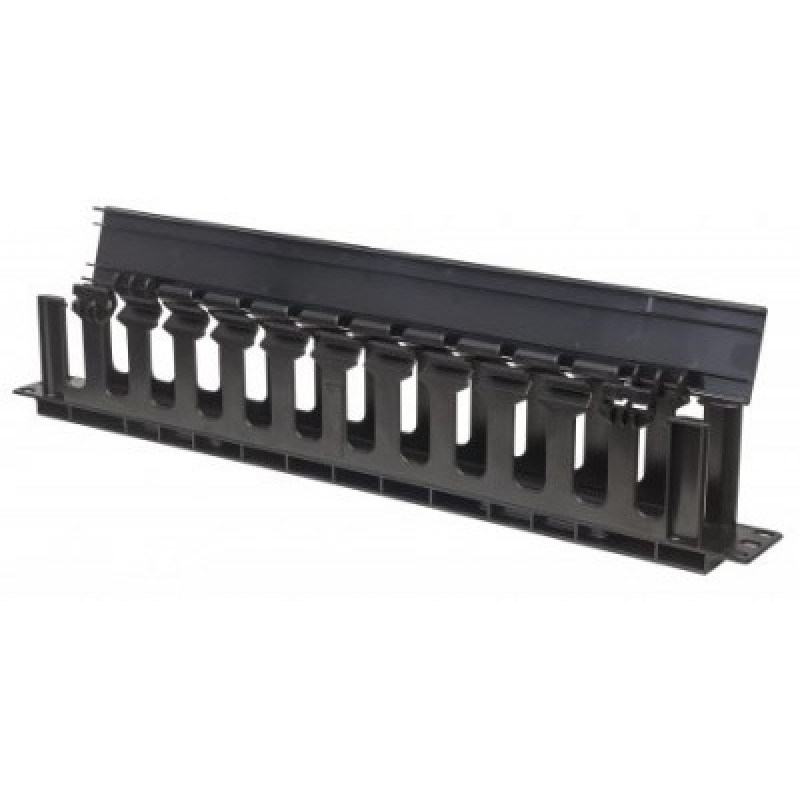 INTELLINET 714679 - Organizador Horizontal /19" / 1U / Plástico / 8cm