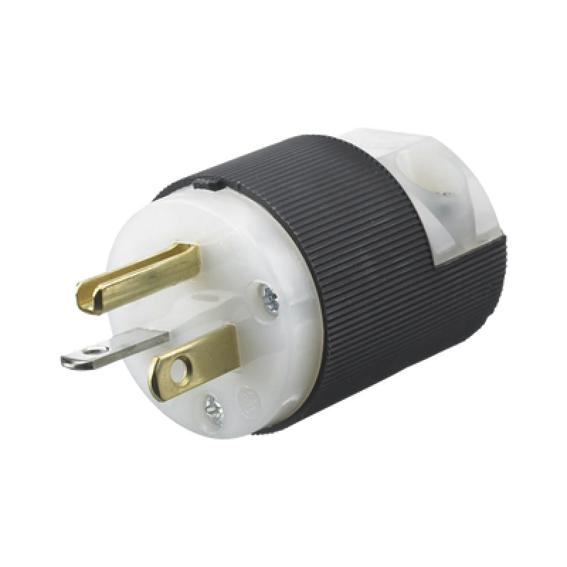 Clavija Entrada Recta/ 20 A 125 V/ 2 Polos 3 Hilos/ Nema 520 P/ Grado Industrial Comercial image 2