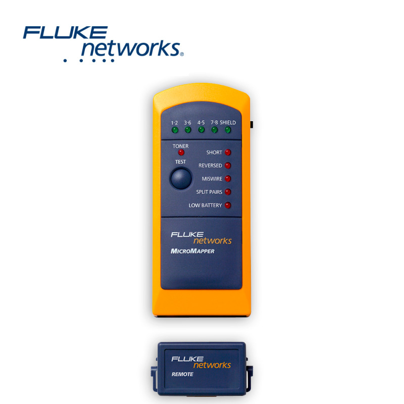 Probador de Mapa de Cableado MicroMapper para Verificar Rápida y Fácilmente la Integridad del Cableado de Par trenzado de Ethernet image 4