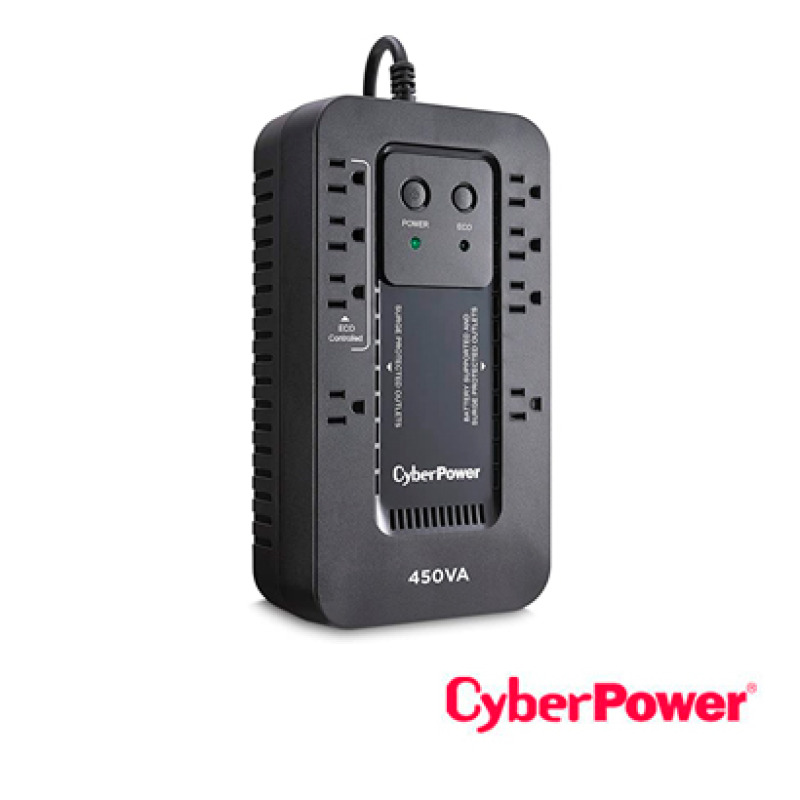 UPS de 450 VA/260 W Topología Standby con Modo Ahorrador ECO Entrada 120 Vca NEMA 515P Con 8 Tomas NEMA 515R image 4