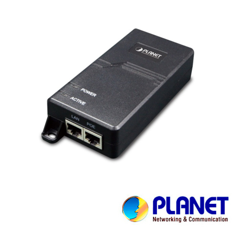 Inyector PoE  IEEE 8023at Puertos Gigabit Hasta 30 W de Salida PoE Midspan