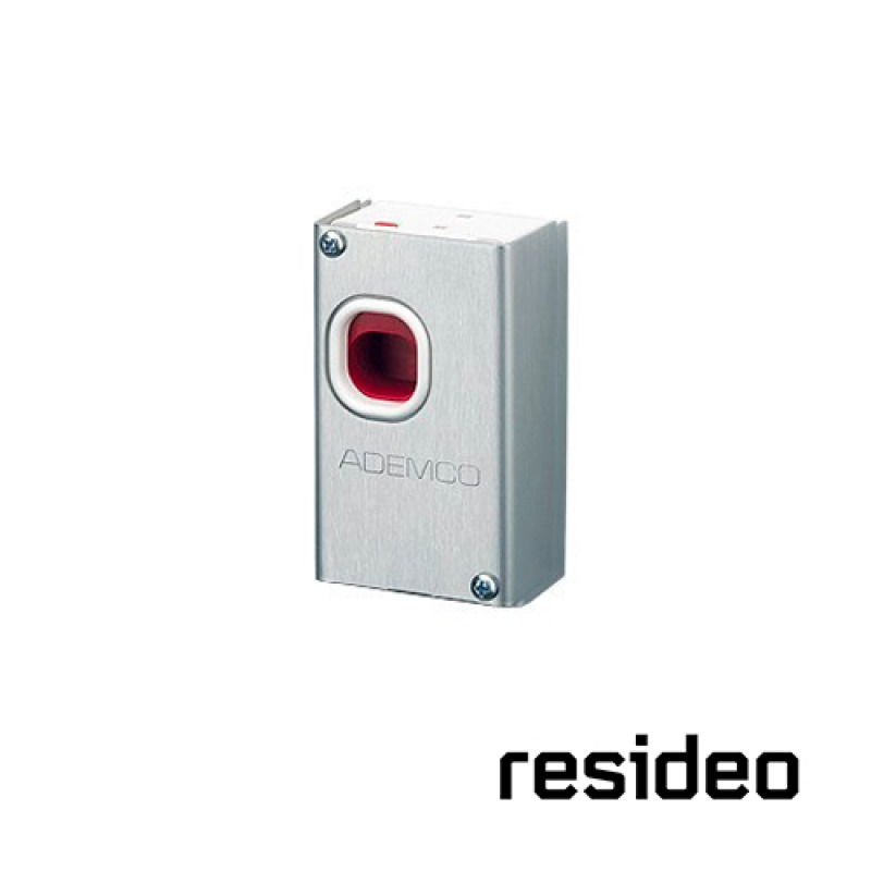 Botón de pánico con restablecimiento manual con cubierta metálica NA/NC