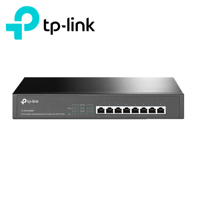 Switch Gigabit PoE no administrable de 8 puertos 10/100/1000 Mbps para escritorio image 2