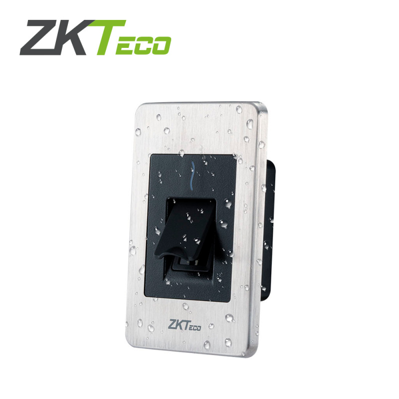 Lector de huella y tarjeta de proximidad esclavo RS485 para exterior image 3