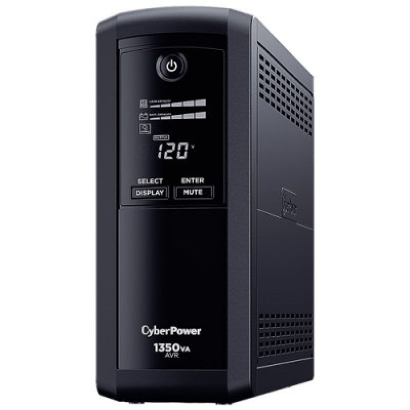 UPS de 1350 VA/815 W Topología Línea Interactiva Entrada 120 Vca NEMA 515P Tipo Mini Torre Con 10 Tomas NEMA 515R