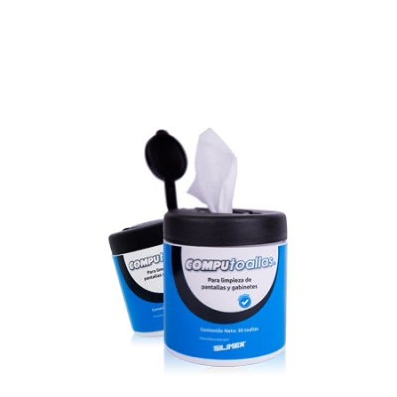 Toallas húmedas antibacteriales para limpieza de gabinetes equipos de cómputo audio vídeo y telefonía 30 piezas image 5