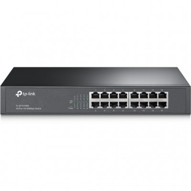 Switch no administrable de 16 puertos 10/100 Mbps de escritorio y para montaje en rack image 4