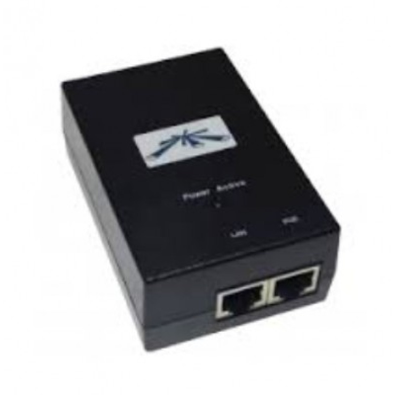 Adaptador PoE Ubiquiti de 24 VDC 10 A Puerto Fast Ethernet image 3