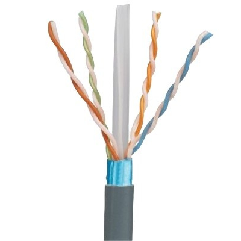 Bobina de Cable UTP 305 m de Cobre TX6000 PanNet Reelex Gris Internacional Categoría 6 Mejorado 23 AWG PVC CM de 4 pares image 4