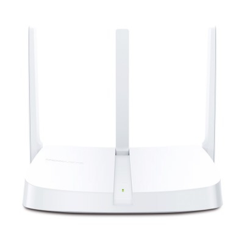 Router Inalámbrico N / 24 GHz de 300 Mbps / 1 Puerto WAN 10/100 Mbps / 3 puertos LAN 10/100 Mbps /  3 antenas de 5 dBi / Compatible con IPTV e IPV6
