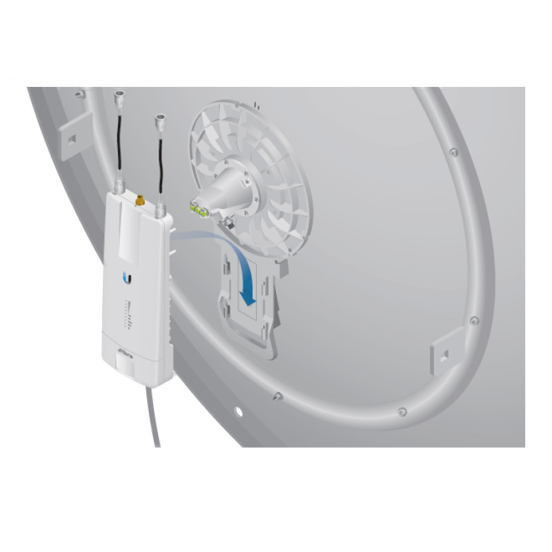 Antena Direccional airFiber X ideal para enlaces Punto a Punto PtP frecuencia 5 GHz 49  58 GHz de 34 dBi slant 45 image 7