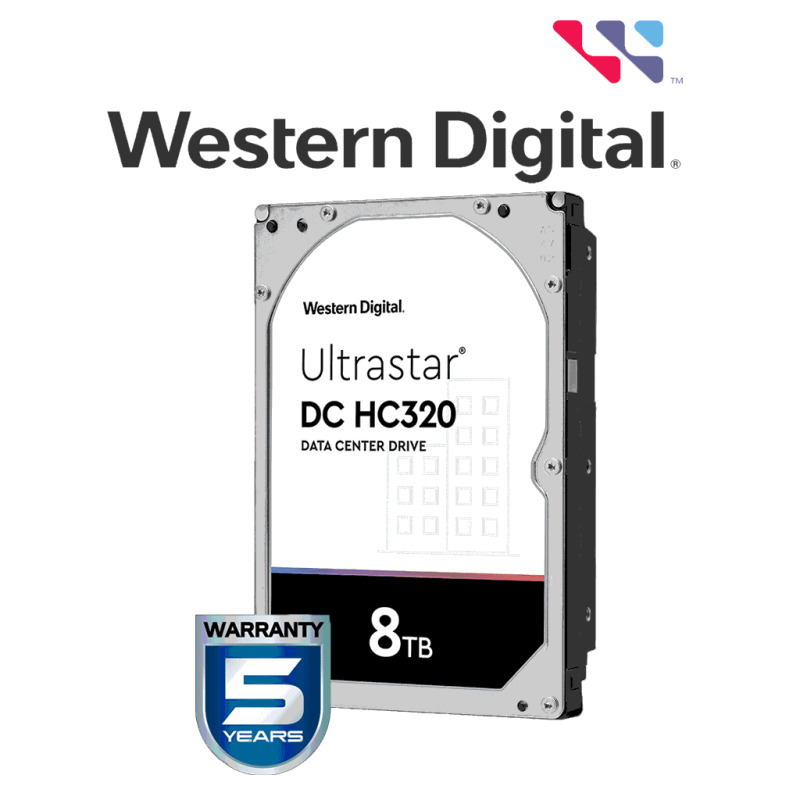 Disco Duro Enterprise 8 TB / Wester Digital WD / Serie Ultrastar / Recomendado para Data Center y NVRs de Alta Capacidad / Alto Performace image 3