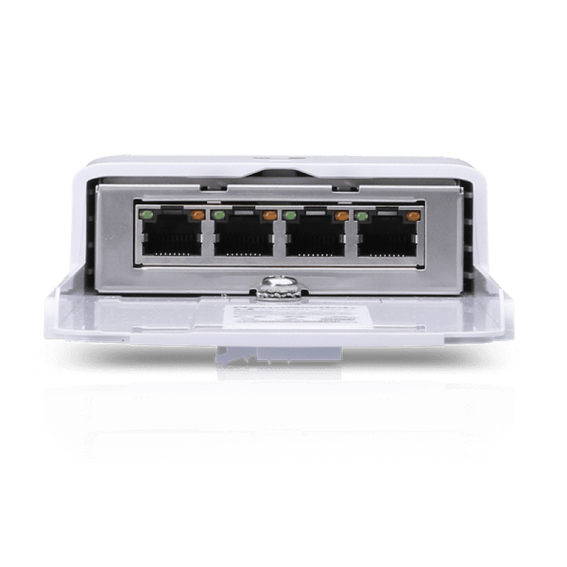 Switch PoE 24 V de Paso para Exterior con 4 Puertos Gigabit 1 PoE In 3 PoE Out NanoSwitch image 11