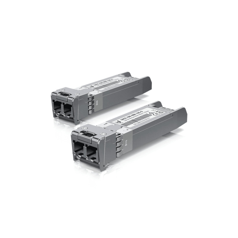 UFiber Módulo SFP 10G transceptor MiniGibic MultiModo 10 Gbps distancia 300m conectores LC paquete de 2 piezas image 3