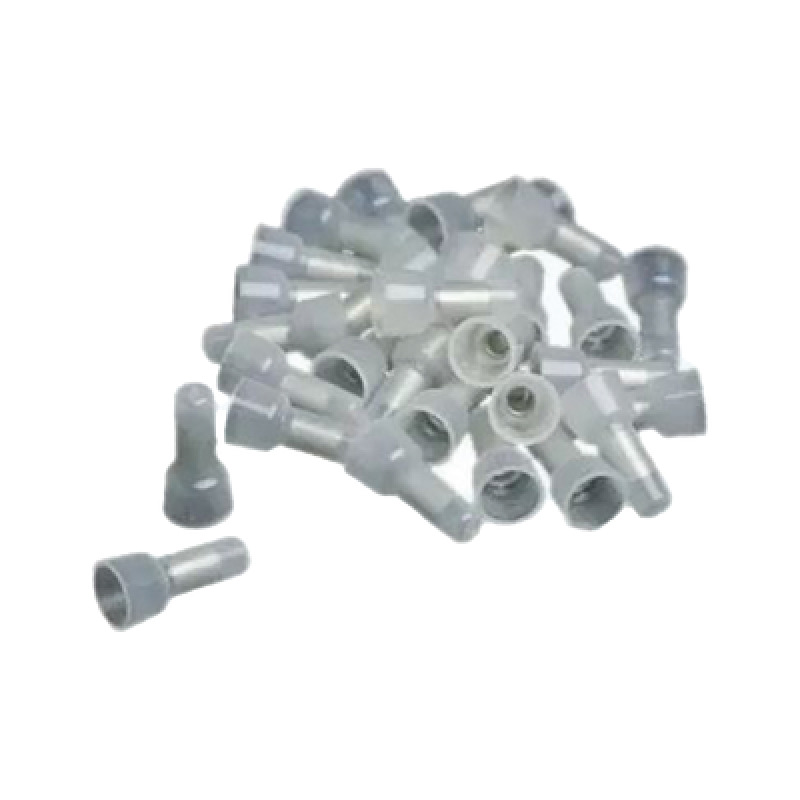 Bolsa con 250 Terminales tipo Campanas / Capuchón para empalme final de cable calibre 1422Awg