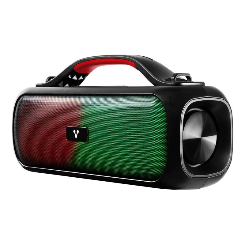 BOCINA VORAGO BSP-440 BLUETOOTH / USB / LUZ FRONTAL RGB / TWS / 20W RMS CON HASTA 5 HRS AUTONOMIA / IPX5