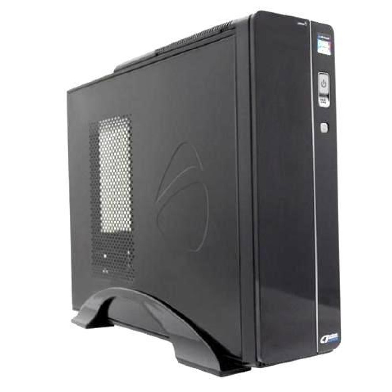 GABINETE ACTECK BERN / MICRO TORRE SLIM / MICRO ATX, MINI ITX / FUENTE SFX 500W / METAL / NEGRO / GAPC-301
