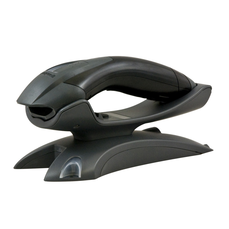 LECTOR DE CODIGO DE BARRAS HONEYWELL VOYAGER 1202G-2USB-5, INALAMBRICO, LASER 1D, BLUETOOTH, USB, NEGRO, ALCANCE 305 MM, 100 LECTURAS POR SEGUNDO, INCLUYE BASE DE COMUNICACION