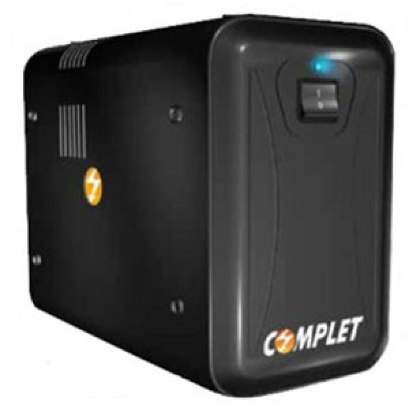 NO BREAK MODELO COMPLET ERI-5-017 CON REGULADOR Y SUPRESOR INTEGRADO MT 505, 500VA / 250W RESPALDO 12 MINS CARGA MEDIA / 5 MINS CARGA MAXIMA 8 CONTACTOS. GARANTIA 60 MESES 24 EN BATERIAS