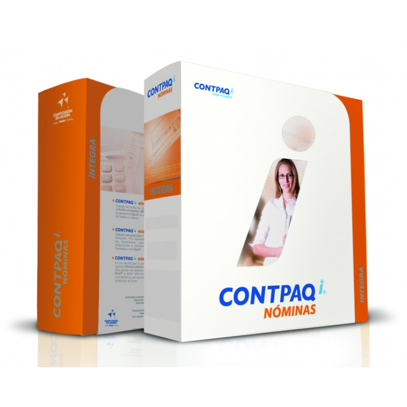 CONTPAQi Nominas v6, 1Y 1 licencia(s) 1 Año(s)