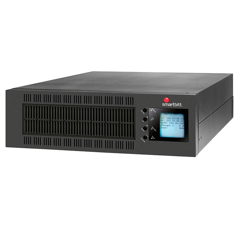 NO-BREAK SMARTBITT 1KVA/900W, ON-LINE TORRE/RACK 2U, CLAVIJA NEMA 5-15P, 8 CONTACTOS TIPO NEMA 5-15R, SLOT PARA SNMP, USB - RS232