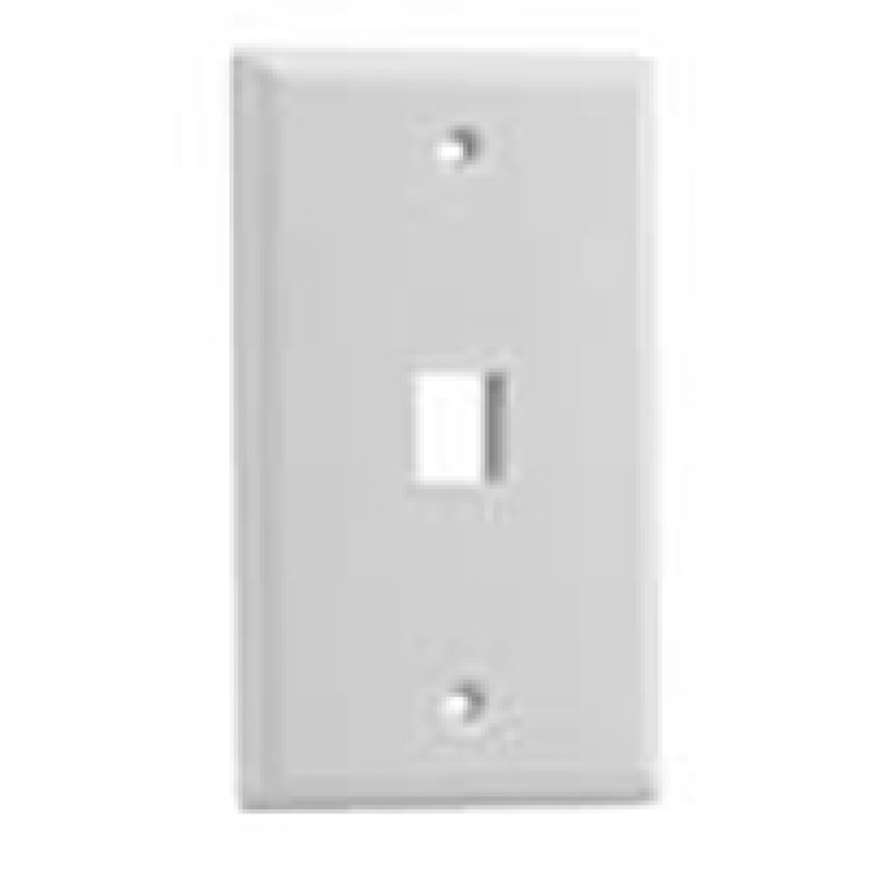 BELDEN AX102660 - Placa frontal / 1 Ventana / Color blanco